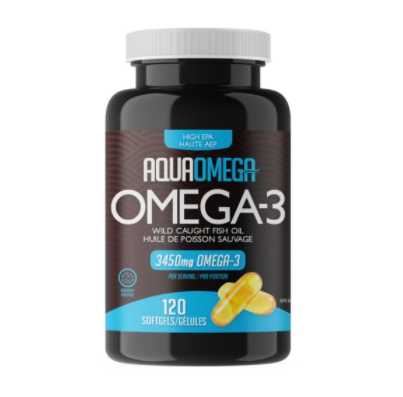 AquaOmega High EPA Omega-3 (120 sgels) - Lifestyle Markets